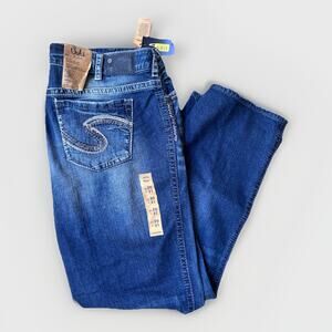 silver jeans co Suki Mid Slim Boot NWT Sz 20L31